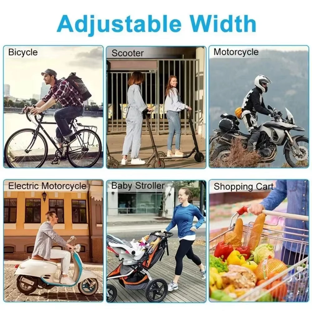 360° Rotatable Electric Bicycle Phone Holder for Iphone Xiaomi Riding MTB Bike Moto Motorcycle Stand Bracket Non-Slip Cycling
